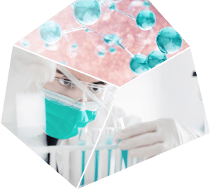 IBSA Foundation Fellowship Call 2026 graphic featuring a researcher working with test tubes in a laboratory, on a stylized scientific background