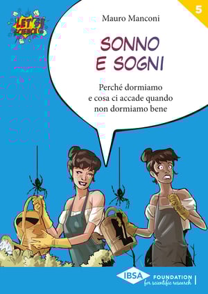 Copertina Collana Let's Science!, Volume n.5, Mauro Manconi, Sonno e sogni