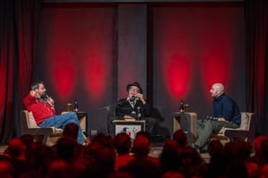 Nino Frassica ospite sul palco di Tintoria