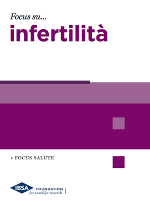 infertilità copertina opuscolo